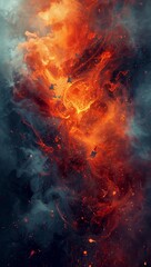 fire in space