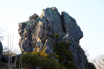 Bruchhausener Steine bei Olsberg, Sauerland, HSK, 2025 Felsformation 