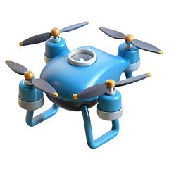 Drone Flying Device Modern Aerial Technology Concept