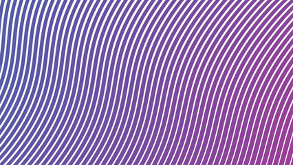 Purple Blue Stripes Curve Line Abstract Background for Modern Digital Art and Web Design