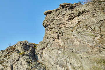 Bruchhausener Steine bei Olsberg, Sauerland, HSK, 2025 Felsformation 