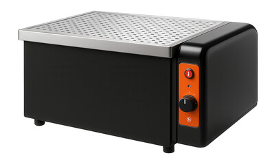 Fototapeta premium Compact downdraft table with integrated fume extraction and perforated work surface for precision cutting tasks