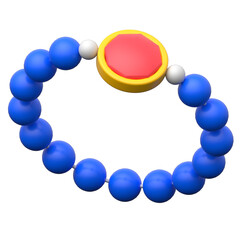 Bracelet  3D icon on transparent background