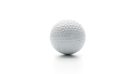 White golf ball