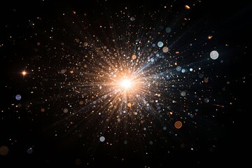 abstract glittering dust background