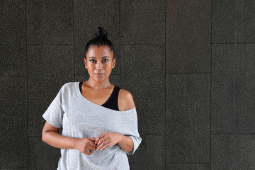 Asian Indian adult woman urban rooftop outdoor casual pose walk talk activity friend colleague various expression