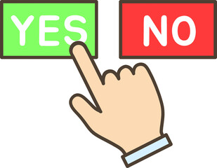 클릭하는 손가락