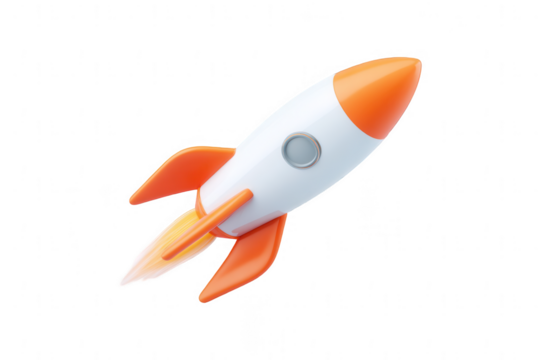 a rocket flying in the air with flames, jpeg, png, transparent