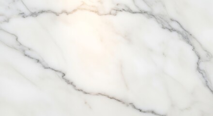 Fototapeta premium Elegant White Marble Texture with Subtle Grey Veins