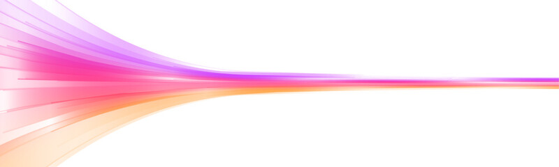 Abstract neon glowing lines form a vibrant background with a sense of energy and movement. The dynamic flow of colors creates a futuristic and digital vibe. Perfect for tech designs, posters. PNG  © Freesstock