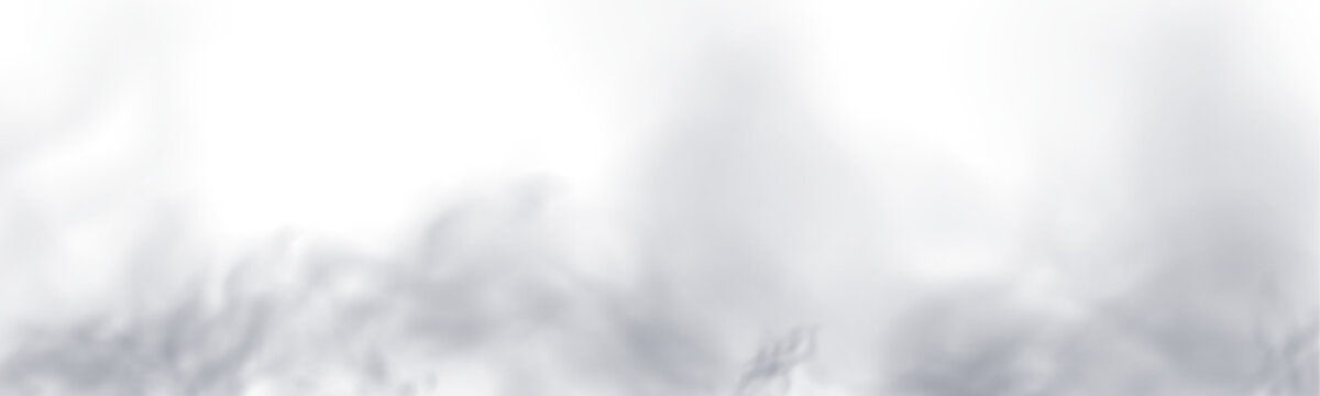 A foggy cloud of vapor drifting across a transparent PNG background. The haze is smooth and slightly diffused, imitating natural steam. Great for atmospheric visual effects.
