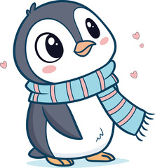 Cute Kawaii Panda Chibi with Bamboo | Pastel Animal Cartoon