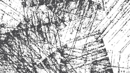 Grunge black white scratched dirty wall background. Retro urban grunge scratched rough texture. 