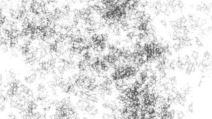 Grainy black white ink splatter grunge background. Detailed grunge pattern of chips, cracks, and stains. 