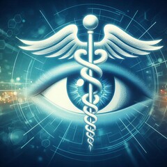 Medical Symbol medical eye care