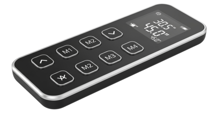 Digital control panel modern technology remote