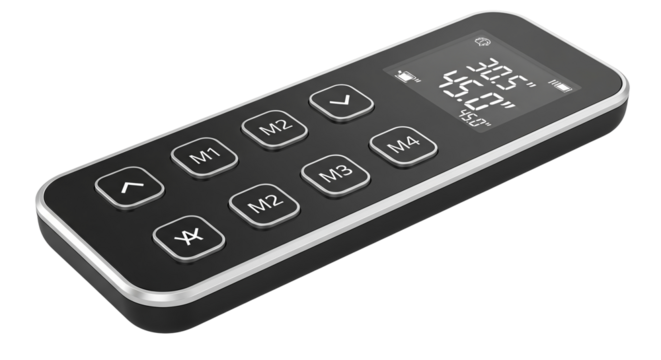 Digital control panel modern technology remote