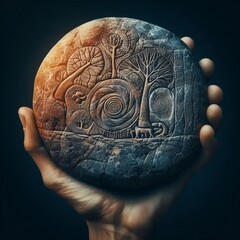 Stone Age with wear patterns