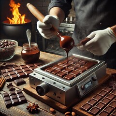 Tempering Chocolate a smooth finish