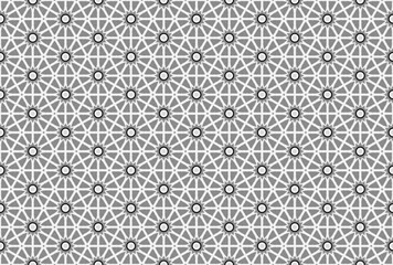 Seamless Fabric Tile Decoration Cloth Digital Texture Endless Perspective Shape Art Wallpaper Fashion Background Symmetric Visual Luxury Interior Geometric Textile Graphic Design Template Pattern.