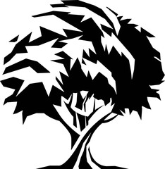 Stylized Tree Illustration