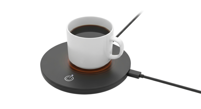 Modern coffee mug warming pad