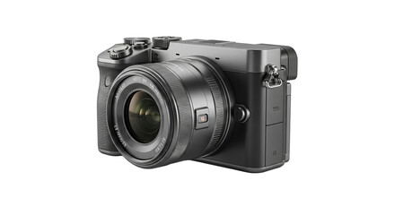 Modern digital camera with zoom lens