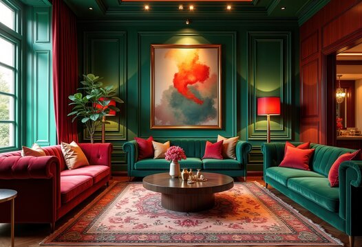 image luxurious_lounge_featuring_bold_color_combinations_elegant_furnishings_rich_textures_stunning_interior_design_experience_luxury_colors_seating_decorf298140c-cc38-4d07-8f20-179e0c4fe965-low resol