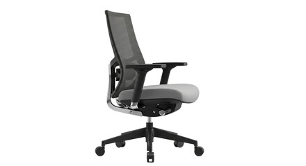 Fototapeta premium Modern ergonomic office chair side view