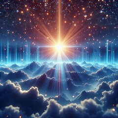 Rayleigh Scattering a blue sky