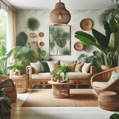 Tropical living vacation inspired vibe