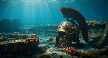 Ancient Roman Helmet Undersea: Sunken History & Marine Life