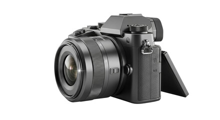 Professional digital camera high quality studio shot