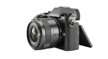 Professional digital camera high quality studio shot