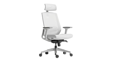 White office chair design