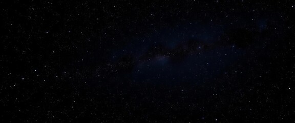 Vast, inky black canvas sprinkled with countless glittering stars,  sparkle,  awe