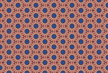 Seamless Fabric Interior Endless Cloth Perspective Shape Tile Symmetric Graphic Luxury Visual Fashion Design Texture Art Background Wallpaper Template Geometric Textile Digital Decoration Pattern.