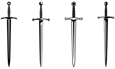 two crossed sword