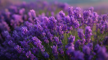 Obraz premium field of lavender. Selective focus.