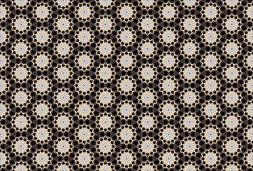 Seamless Interior Digital Endless Perspective Textile Fabric Wallpaper Design Shape Texture Art Background Tile Luxury Symmetric Template Graphic Visual Decoration Cloth Geometric Fashion Pattern.