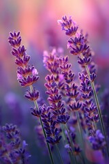 field of lavender. Selective focus.