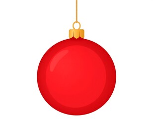Red Christmas ornament