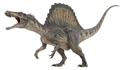 Fototapeta premium Spinosaurus isolated on transparent PNG background