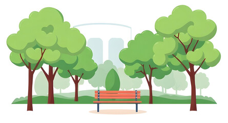 park scene with bench, outdoor seating cartoon, cartoon bench icon, park bench vector art, cartoon landscape with bench, bench on pathway cartoon, picnic bench cartoon, cartoon park furniture, empty b