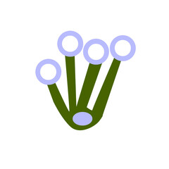 green paper clip