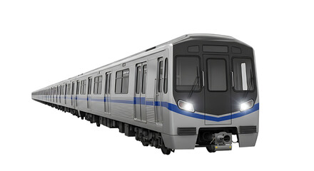 Naklejka premium Cool Subway Train