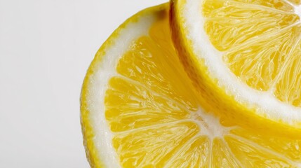 fresh lemon and mint wedges, Generative AI