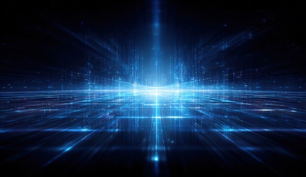 Abstract digital cityscape (1)