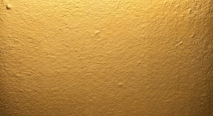Golden Textured Wall Surface Background.