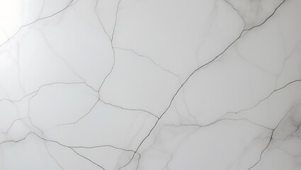 Obraz premium Elegant white marble texture with subtle grey veining for sophisticated backgrounds